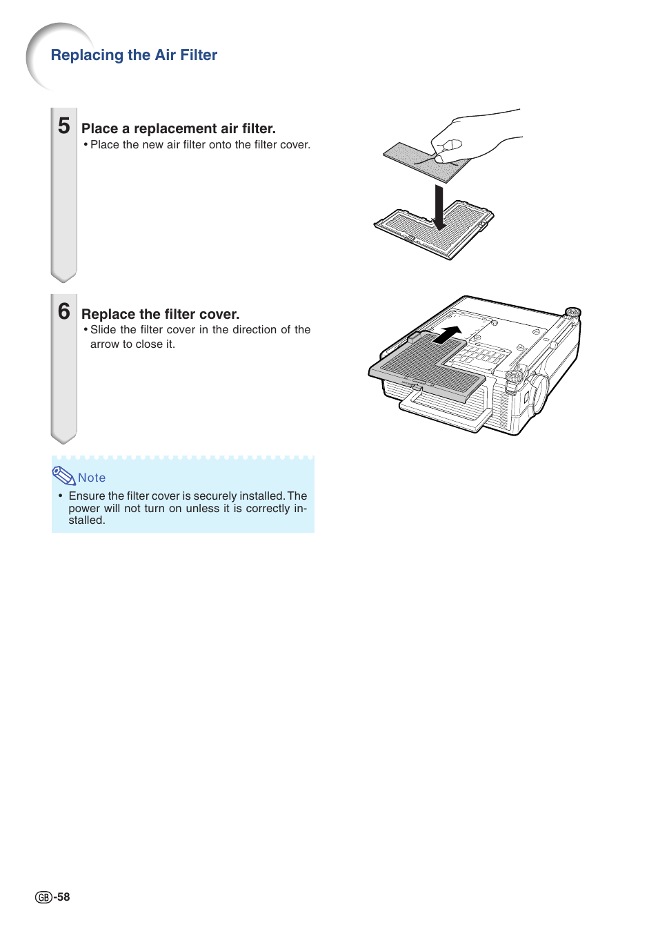 Sharp Notevision PG-C355W User Manual | Page 60 / 73