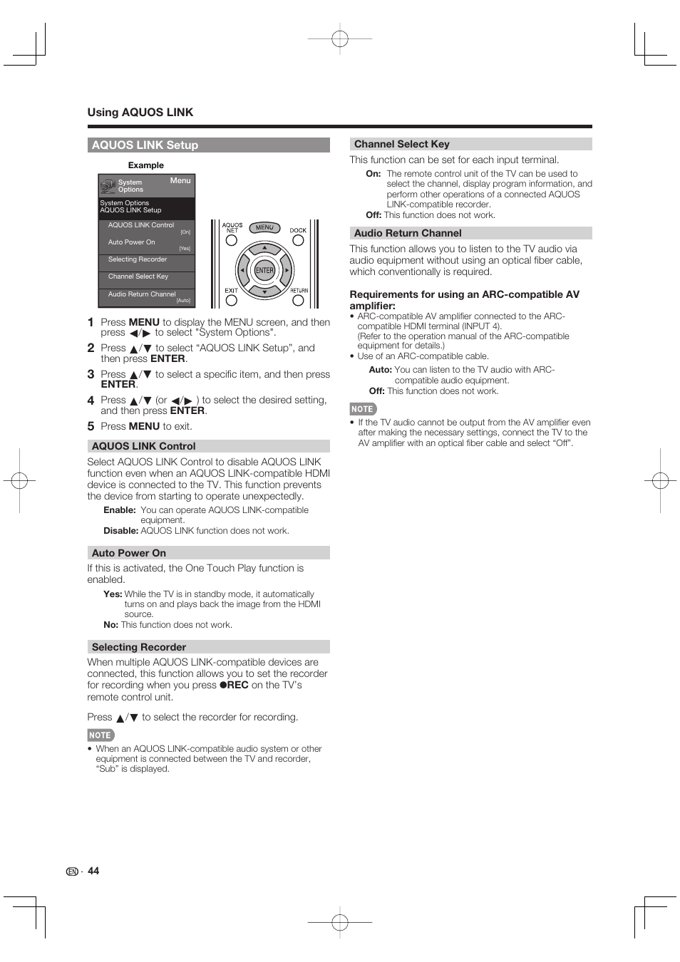 Sharp AQUOS 10P02-MX-NM User Manual | Page 46 / 72