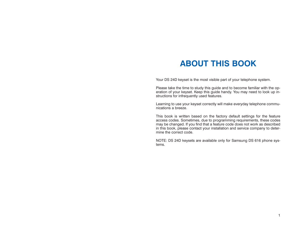 About this book | Sharp DS 24D User Manual | Page 3 / 24