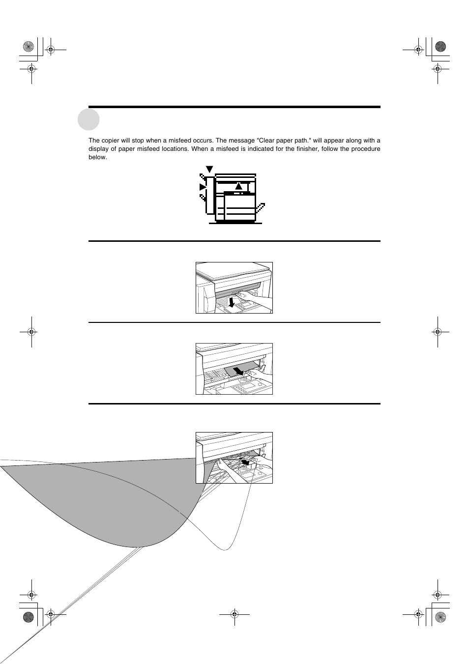 Misfeed removal | Sharp AR-275 User Manual | Page 114 / 130