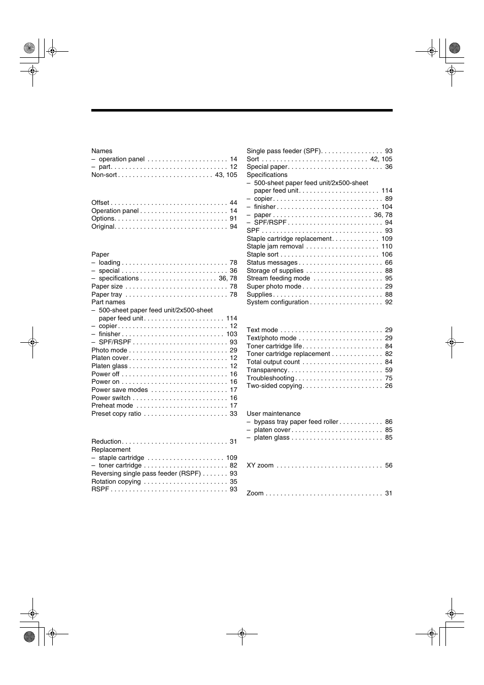 Sharp AR-275 User Manual | Page 120 / 130