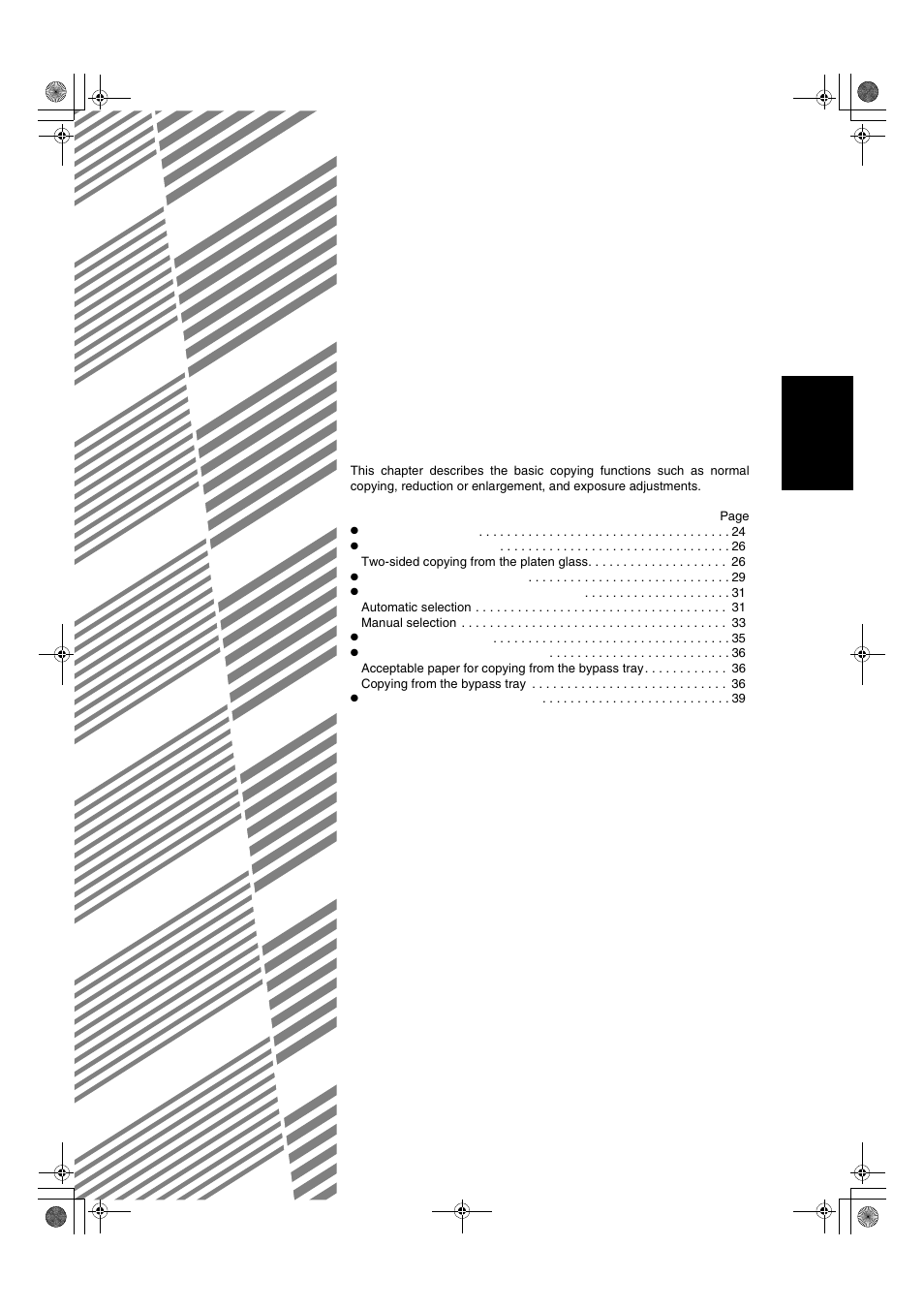 Chapter 2, Making copies | Sharp AR-275 User Manual | Page 25 / 130