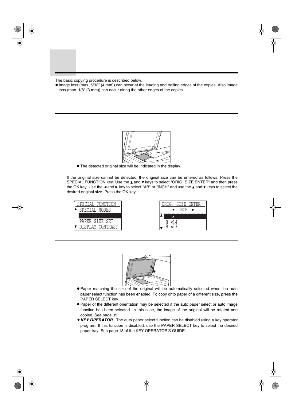 Normal copying | Sharp AR-275 User Manual | Page 26 / 130