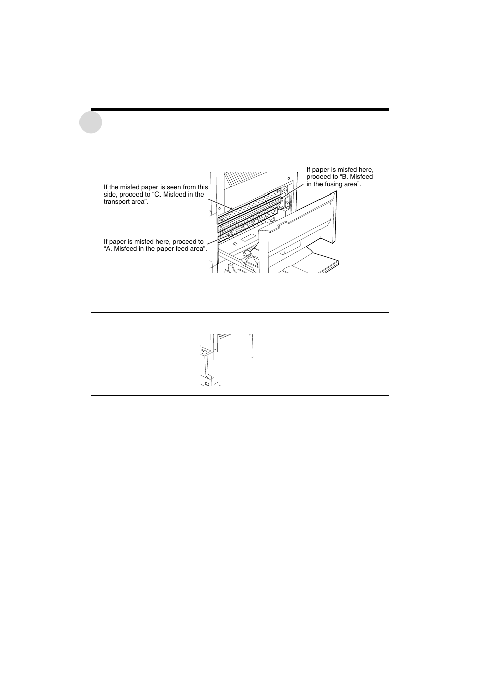 Misfeed in the copier | Sharp AR-275 User Manual | Page 70 / 130