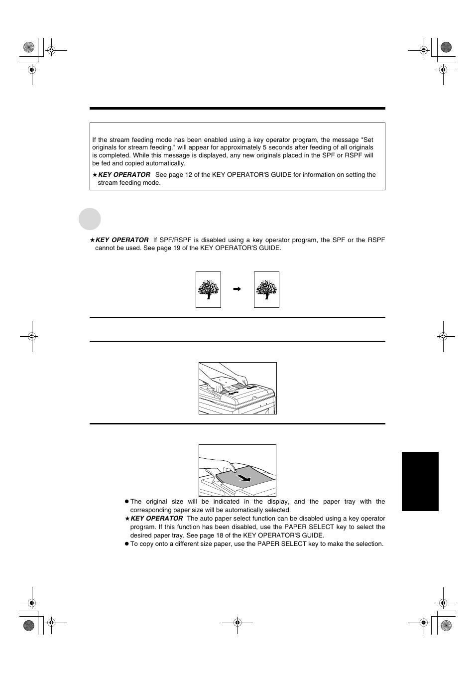 Using the spf or the rspf | Sharp AR-275 User Manual | Page 97 / 130