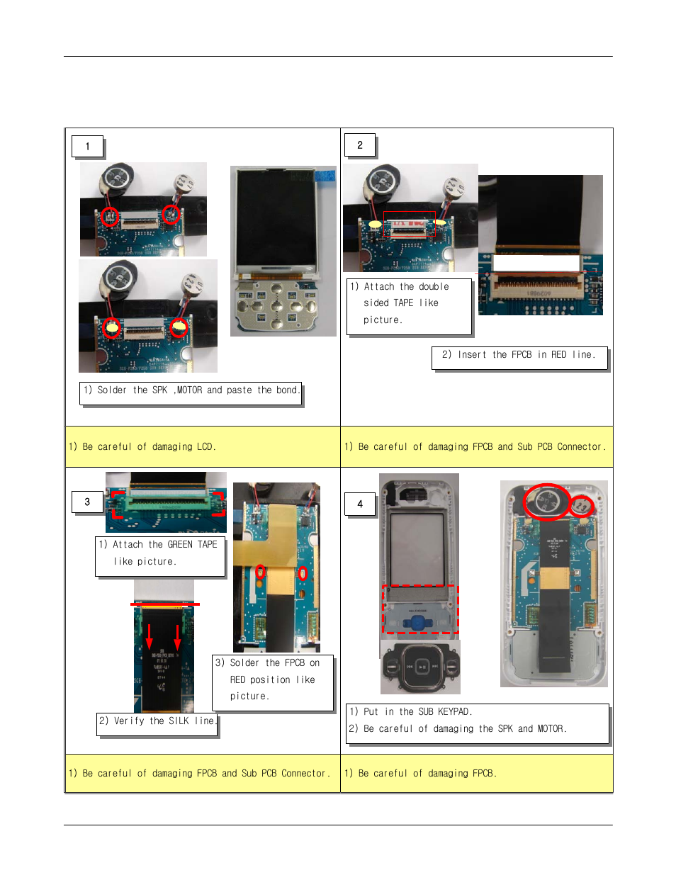 2. assembly instructions | Sharp SGH-F250 User Manual | Page 68 / 70