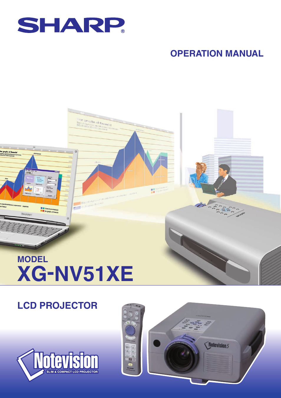 Sharp XG-NV51XE User Manual | 55 pages