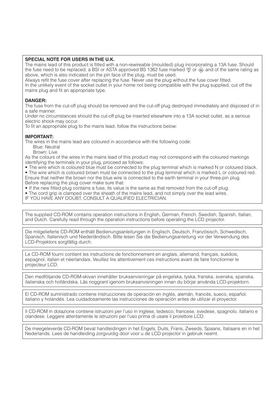 Sharp XG-NV51XE User Manual | Page 3 / 55