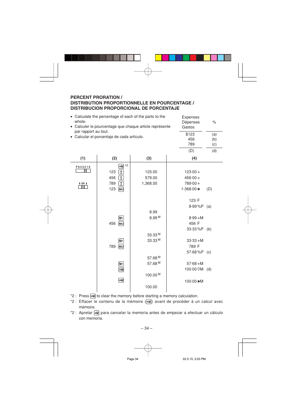 Sharp CS-2635H User Manual | Page 36 / 48