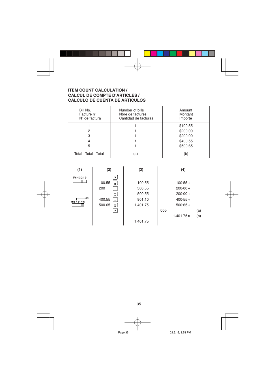 Sharp CS-2635H User Manual | Page 37 / 48