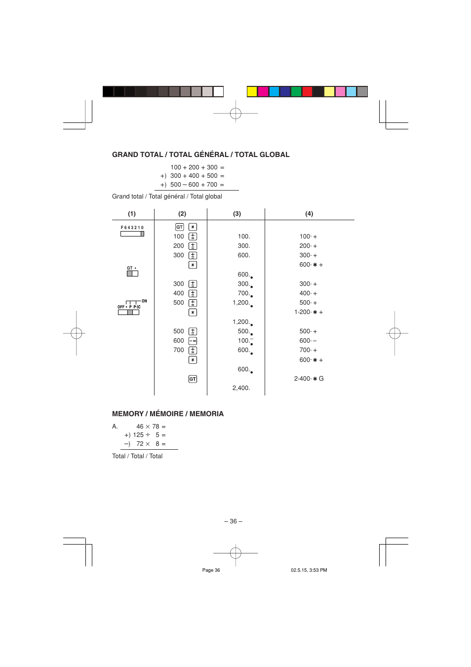 Sharp CS-2635H User Manual | Page 38 / 48