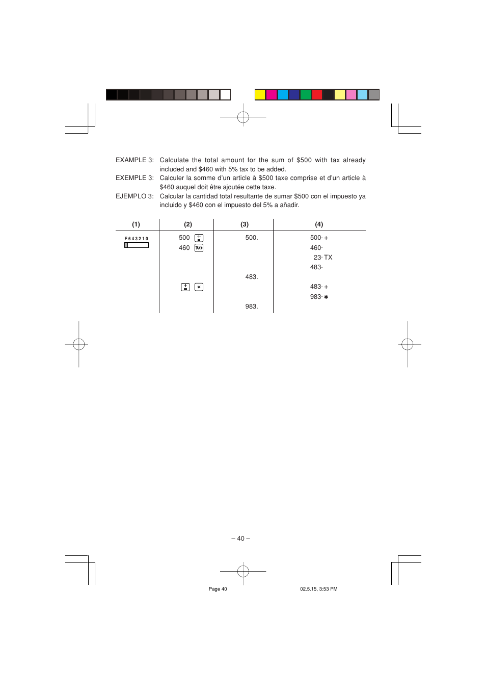 Sharp CS-2635H User Manual | Page 42 / 48