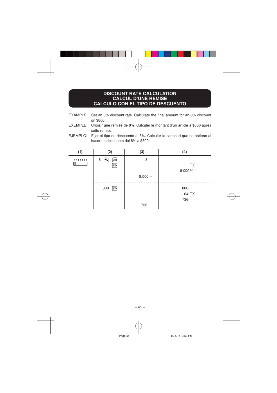 Sharp CS-2635H User Manual | Page 43 / 48