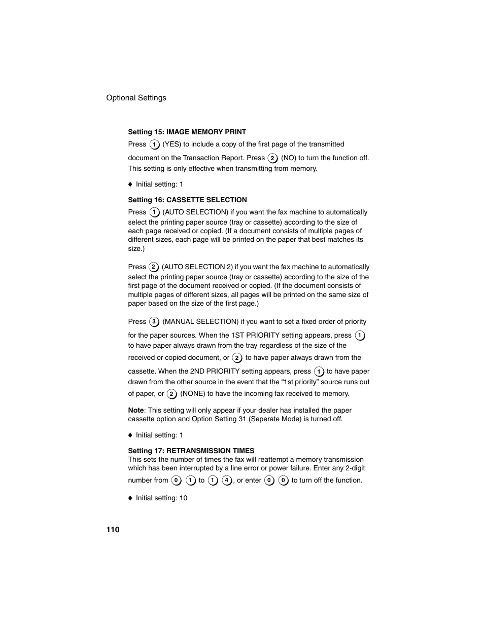 Sharp FO-4450 User Manual | Page 112 / 144