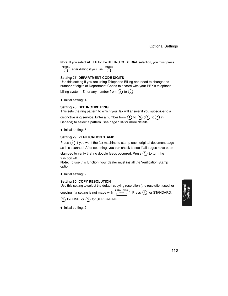 Sharp FO-4450 User Manual | Page 115 / 144