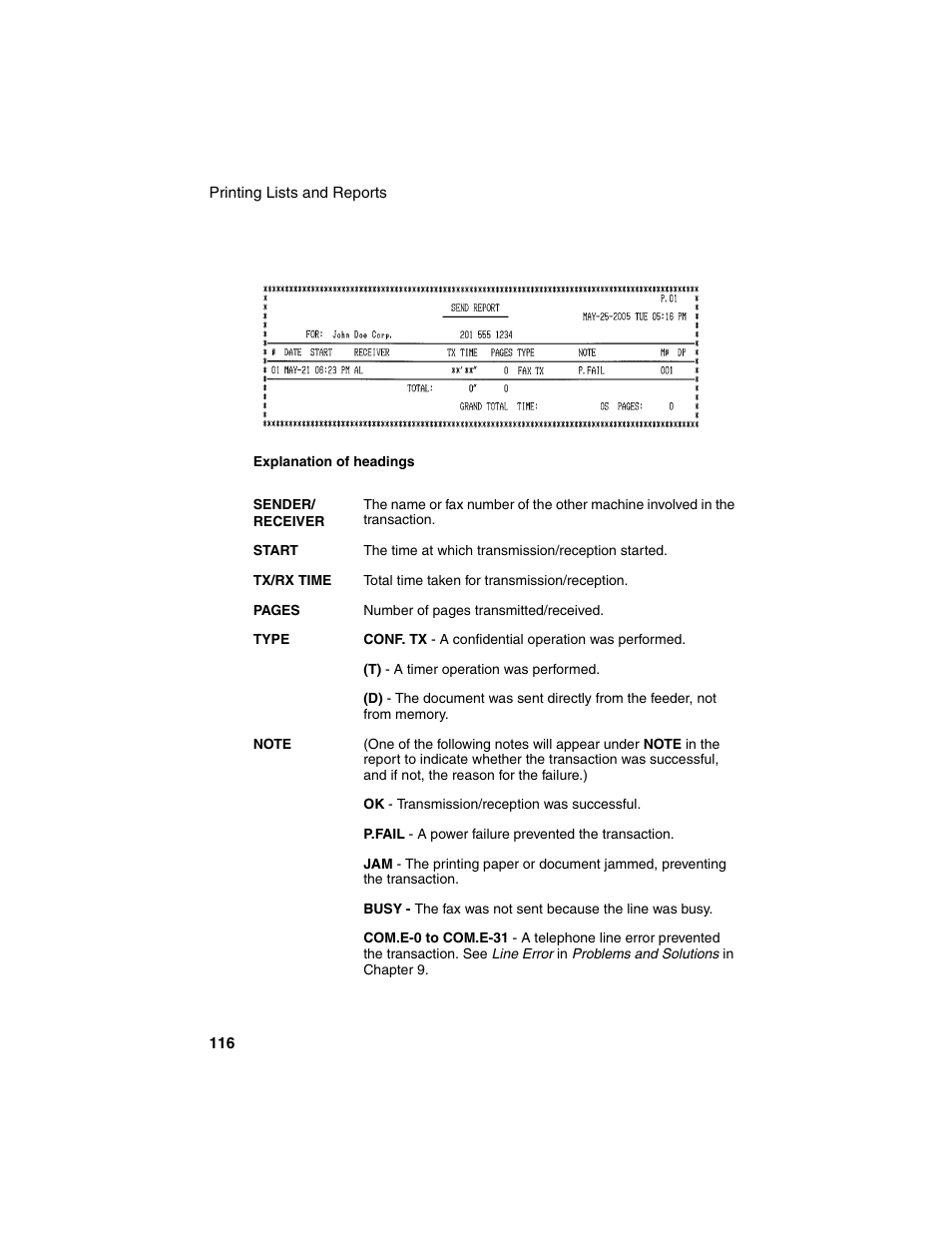 Sharp FO-4450 User Manual | Page 118 / 144