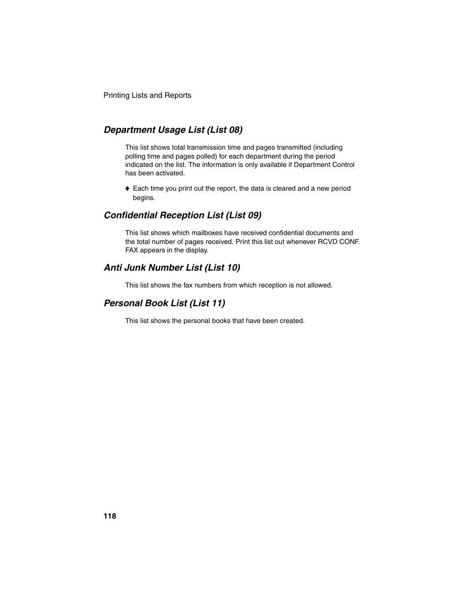 Sharp FO-4450 User Manual | Page 120 / 144