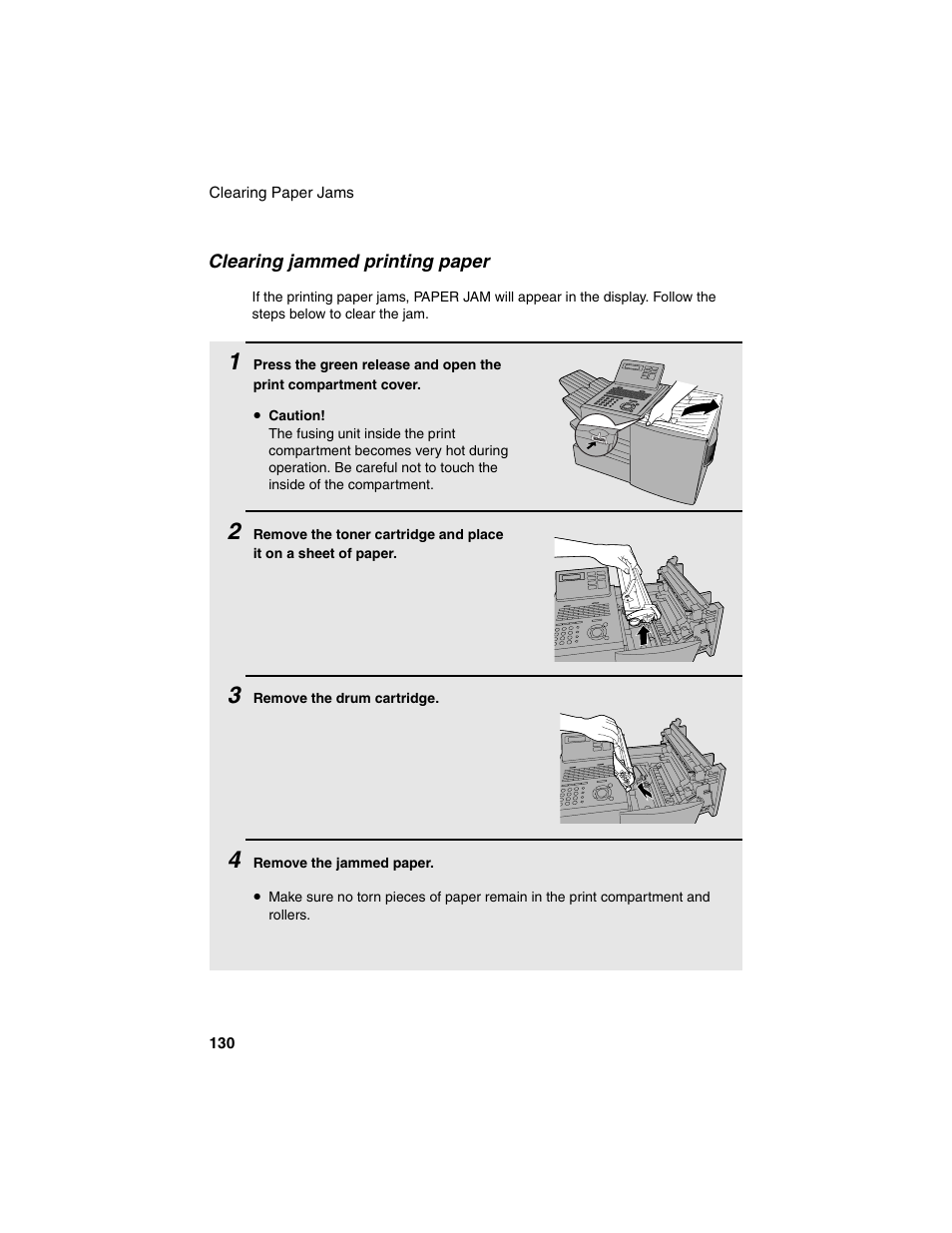 Sharp FO-4450 User Manual | Page 132 / 144