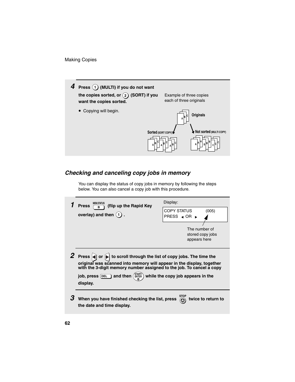 Sharp FO-4450 User Manual | Page 64 / 144