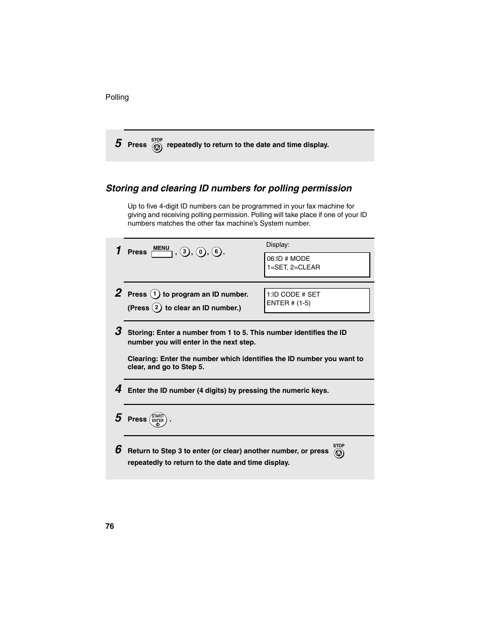 Sharp FO-4450 User Manual | Page 78 / 144