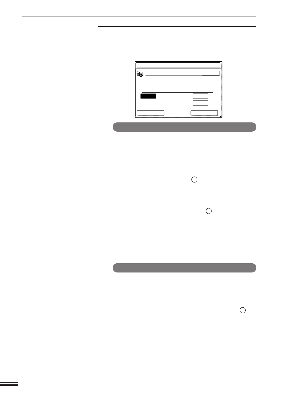 Account limit setting, Key operator programs | Sharp AR-C250 User Manual | Page 18 / 36