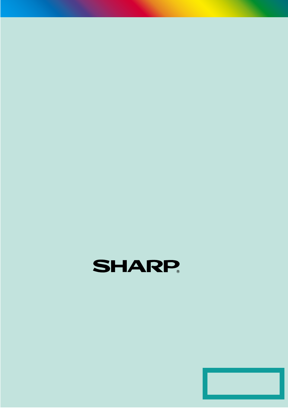 Ar-c250, Sharp corporation | Sharp AR-C250 User Manual | Page 36 / 36