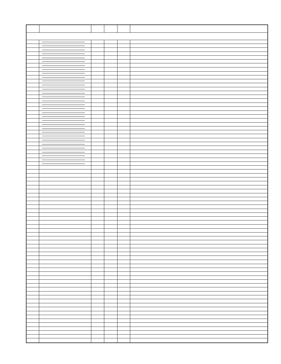 11] replacement parts list, 8] printer unit | Sharp FO-2150CM User Manual | Page 25 / 26