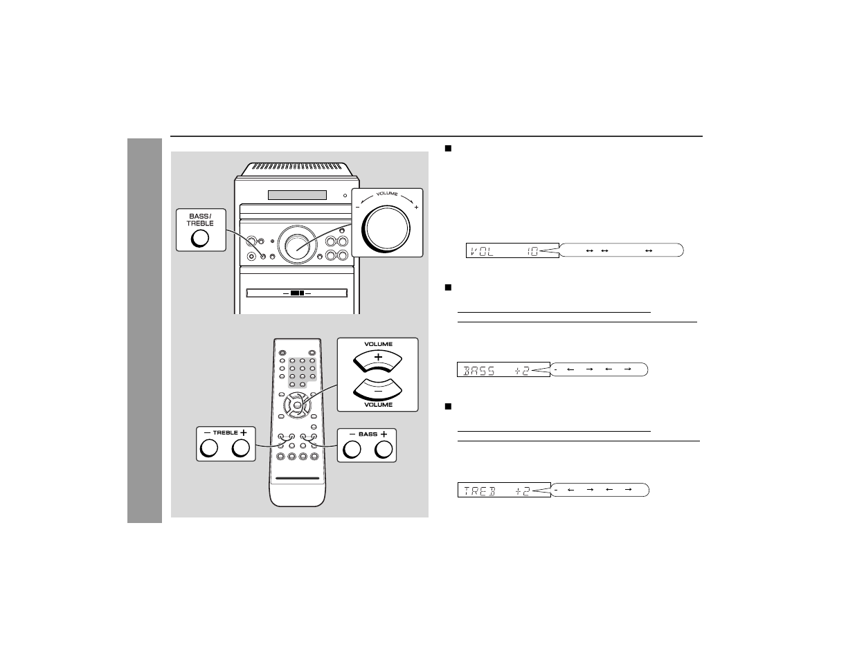 Sound control, Ba sic ope ration | Sharp XL-E80 User Manual | Page 12 / 32