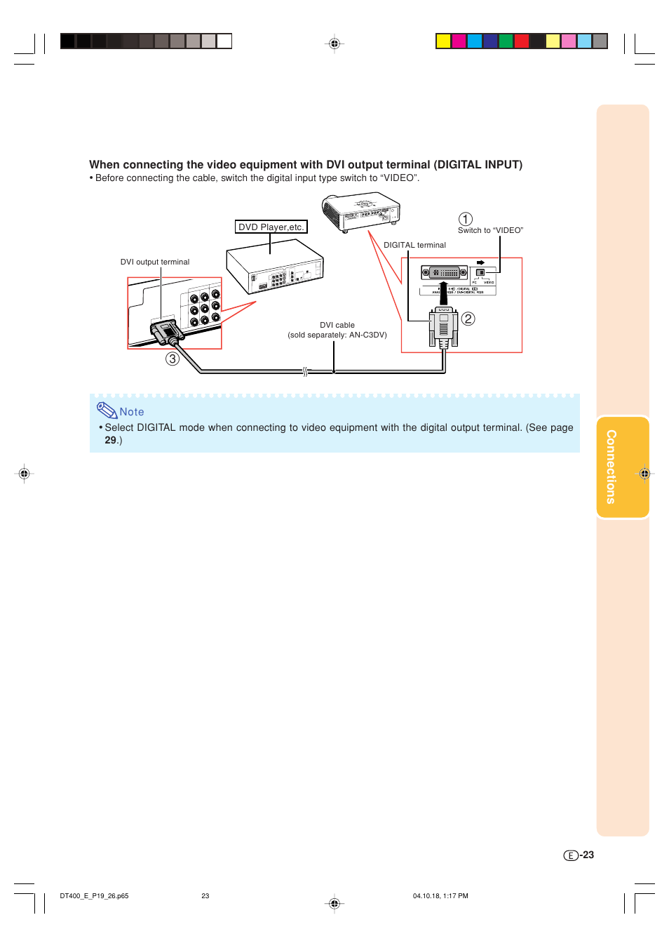 Sharp DT-400 User Manual | Page 23 / 67