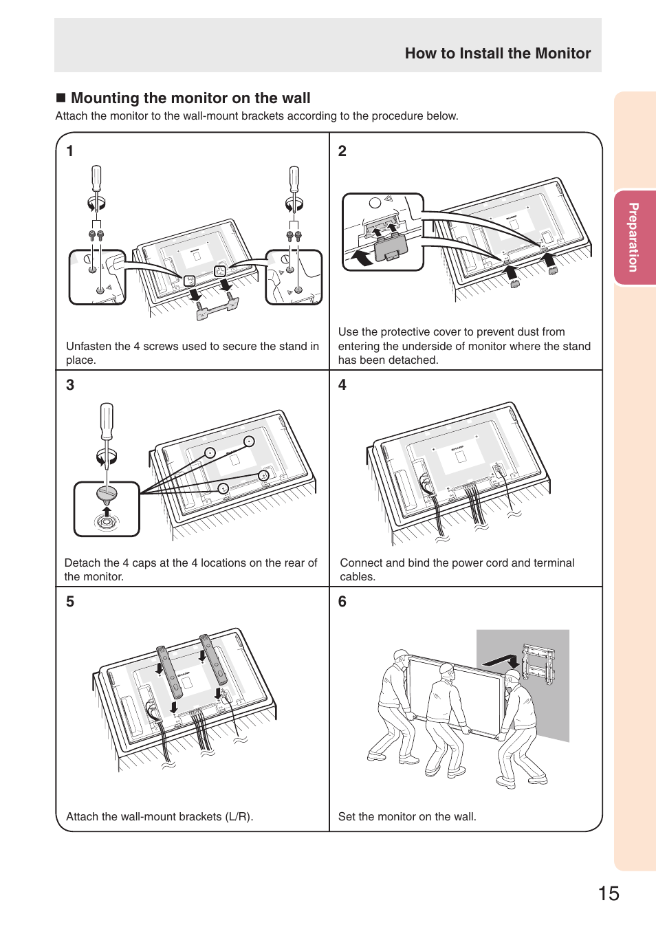 Sharp TL-M4600 User Manual | Page 17 / 55