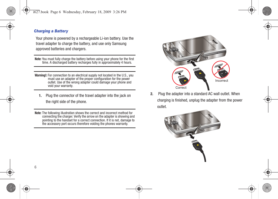 Sharp SGH-I627 User Manual | Page 10 / 156