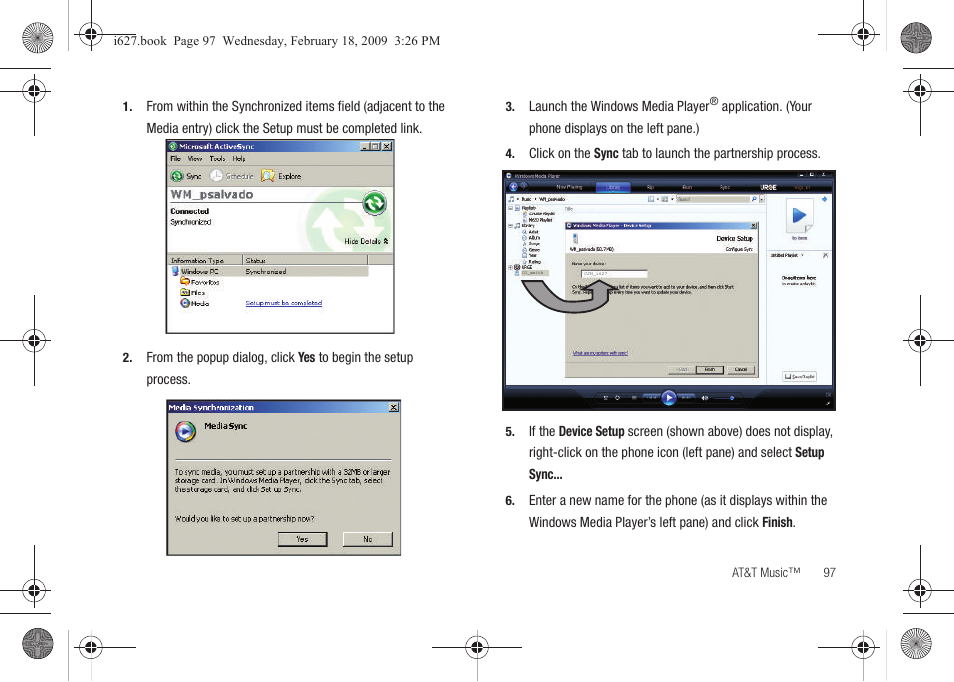 Sharp SGH-I627 User Manual | Page 101 / 156