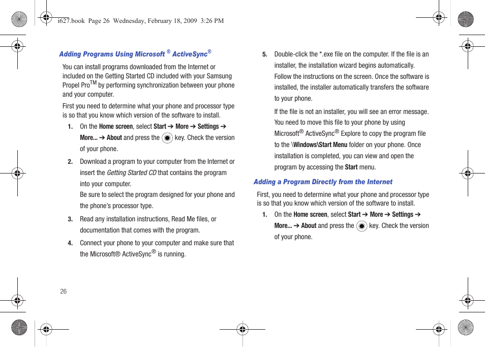 Sharp SGH-I627 User Manual | Page 30 / 156