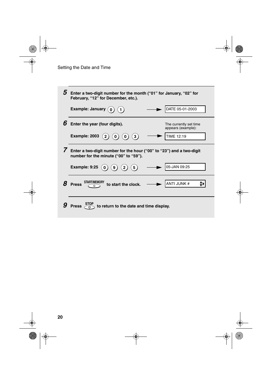 Sharp UX-P410 User Manual | Page 22 / 87