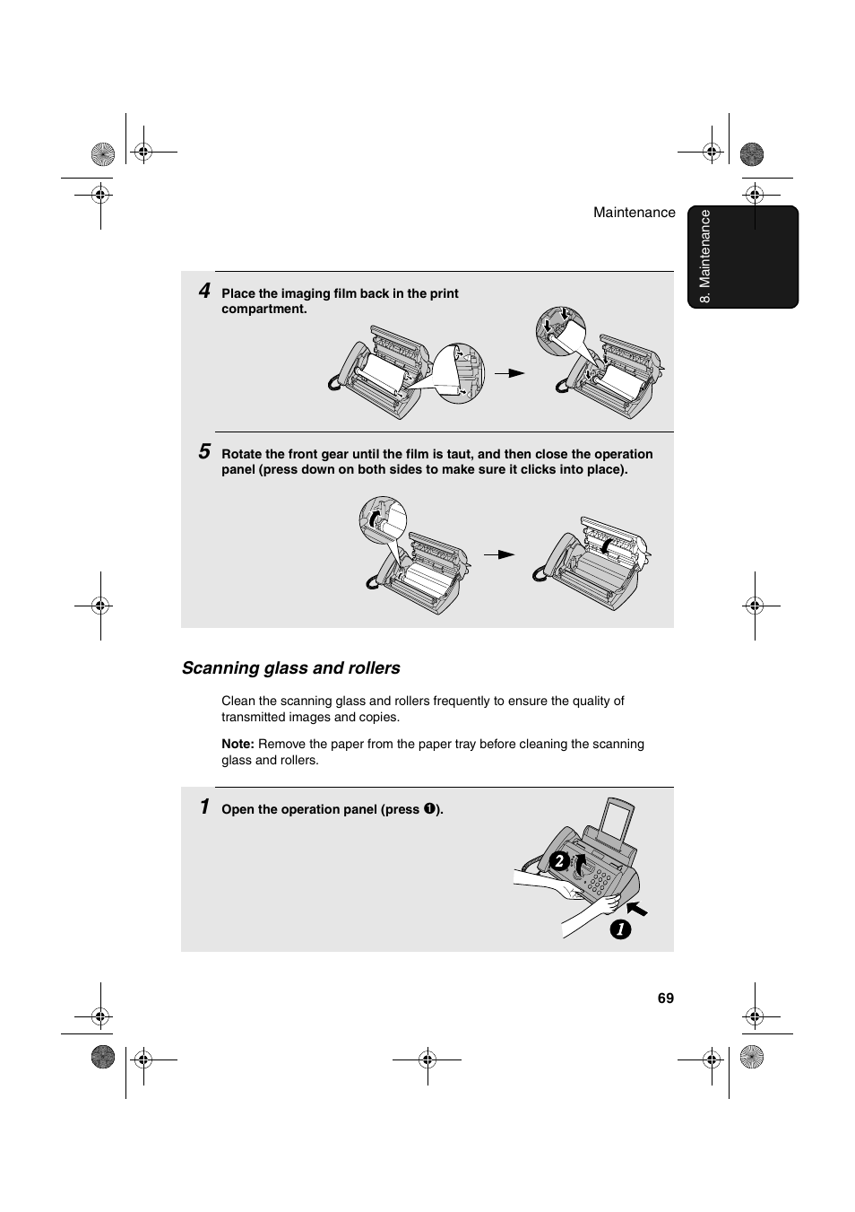 Sharp UX-P410 User Manual | Page 71 / 87