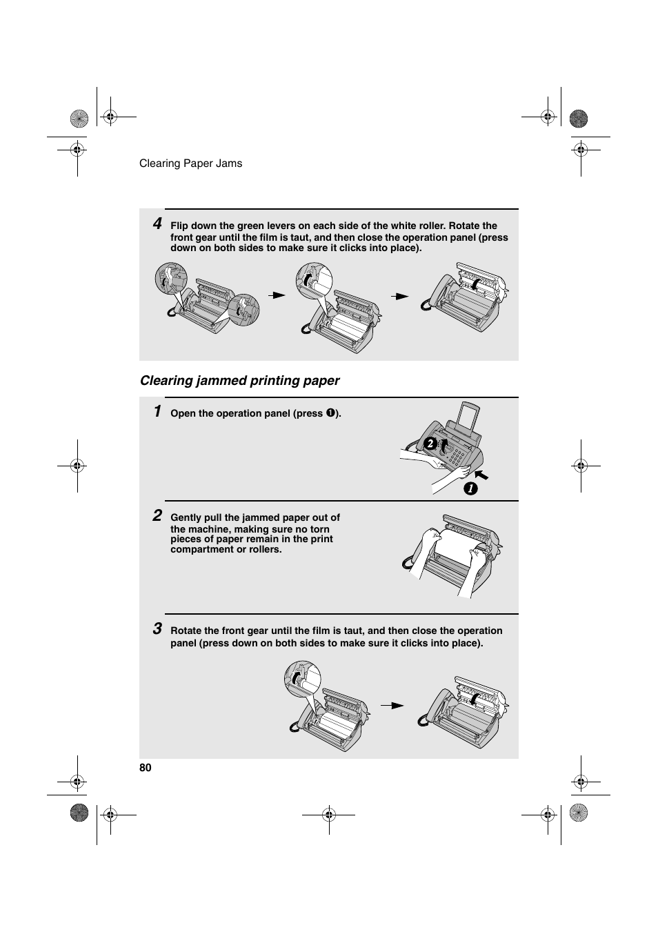 Sharp UX-P410 User Manual | Page 82 / 87