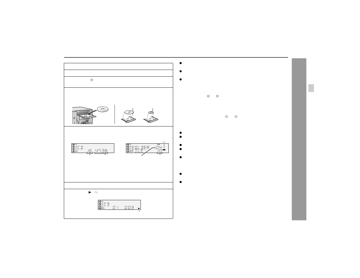 Cd or mp3 disc pla ybac k | Sharp CD-MPS66 User Manual | Page 17 / 42