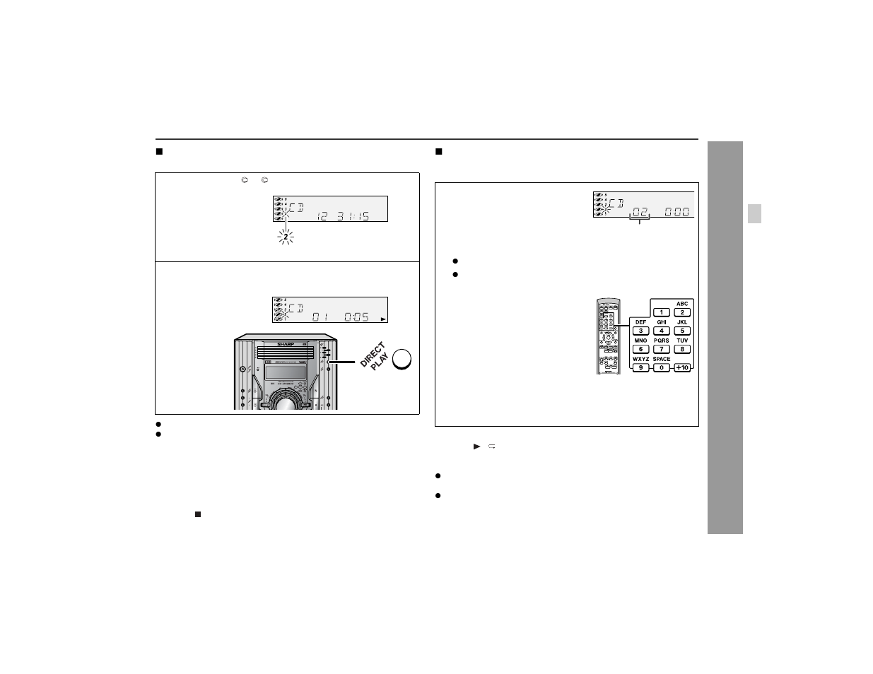 Advanced cd or mp3 disc playback, Cd or mp3 disc pla ybac k | Sharp CD-MPS66 User Manual | Page 19 / 42