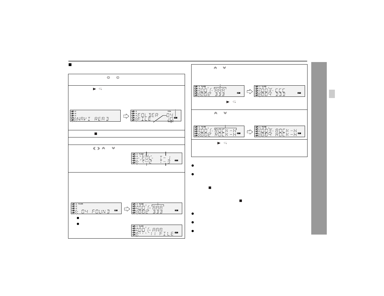 Cd or mp3 disc pla ybac k | Sharp CD-MPS66 User Manual | Page 23 / 42