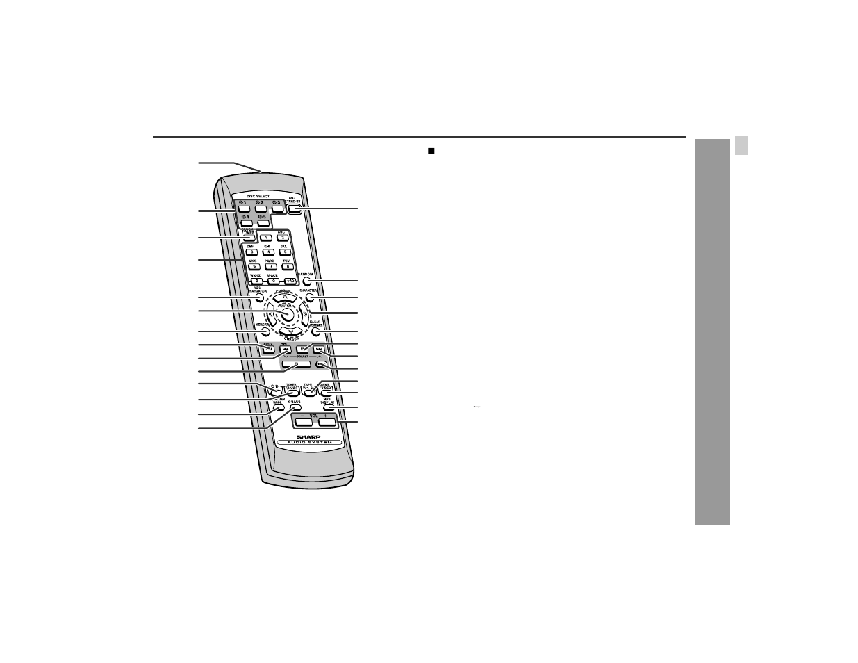 Ge neral inf orm ation | Sharp CD-MPS66 User Manual | Page 9 / 42