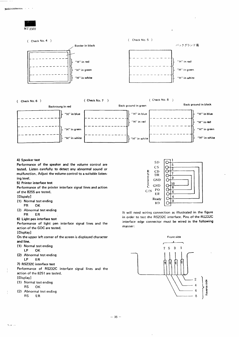 Mz3500, Y ^ jf -y | Sharp MZ-3500 User Manual | Page 91 / 116