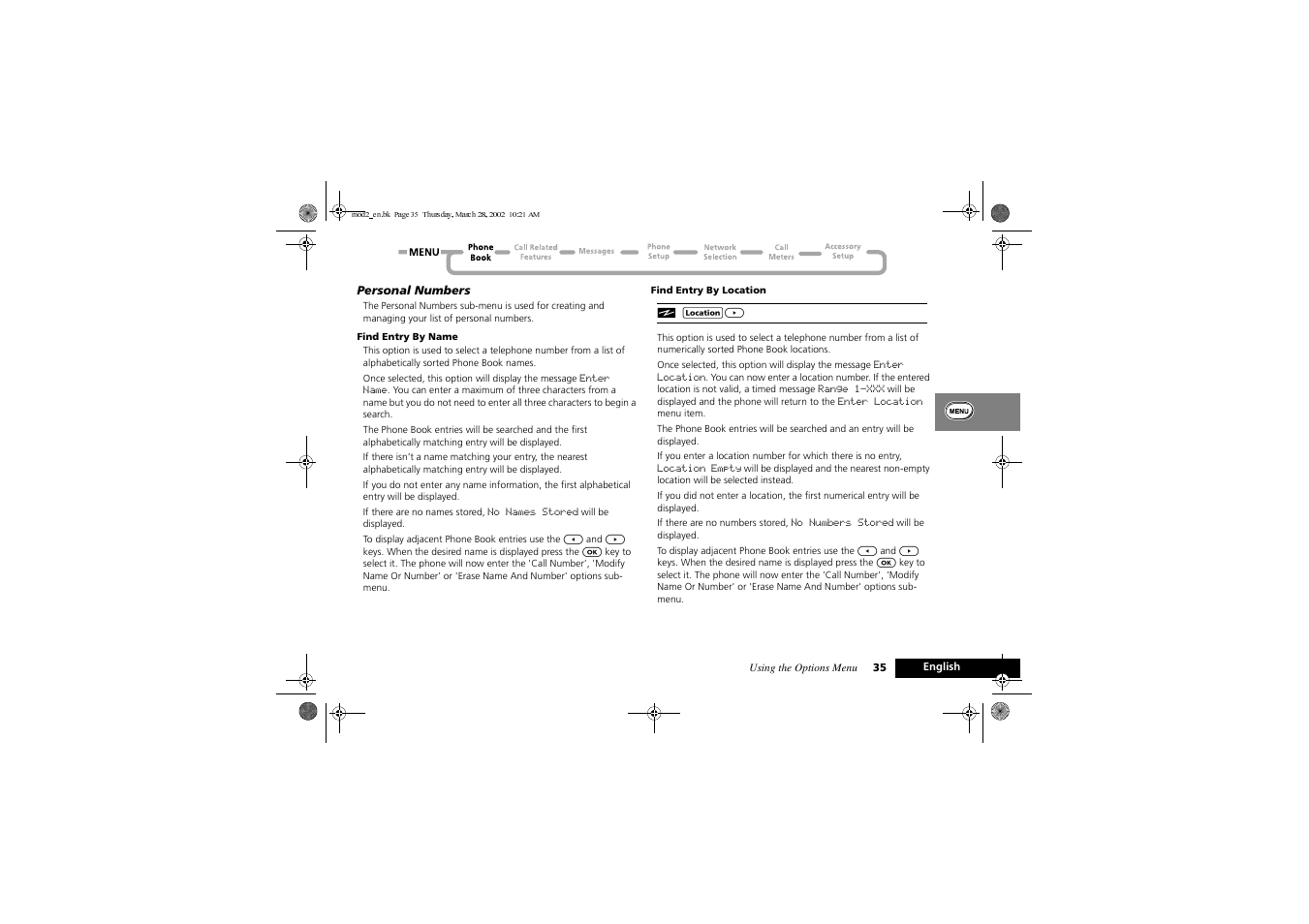 Motorola Series M User Manual | Page 37 / 80