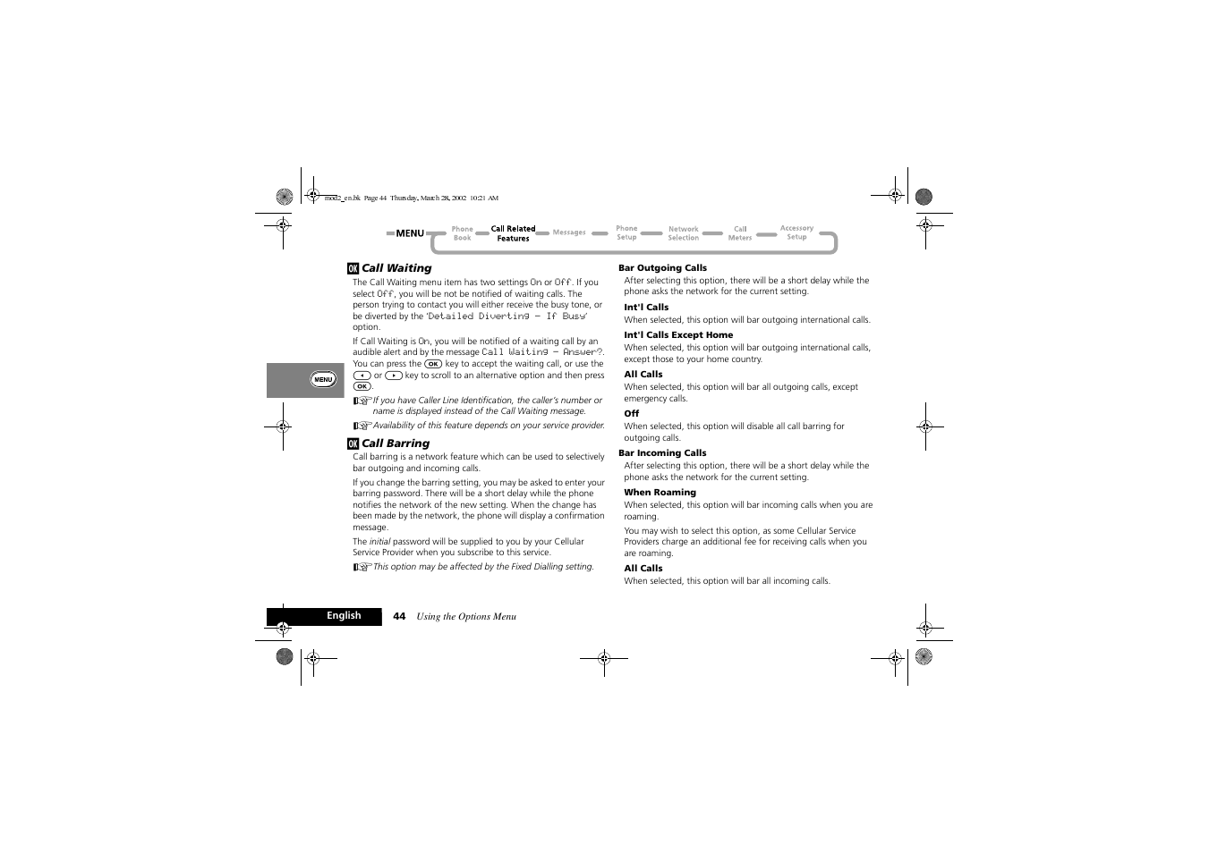 Motorola Series M User Manual | Page 46 / 80