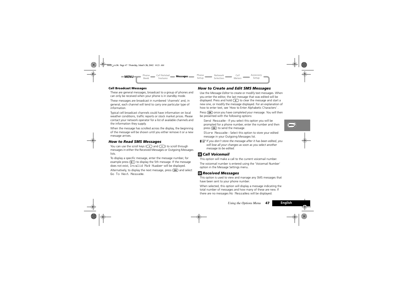 Motorola Series M User Manual | Page 49 / 80