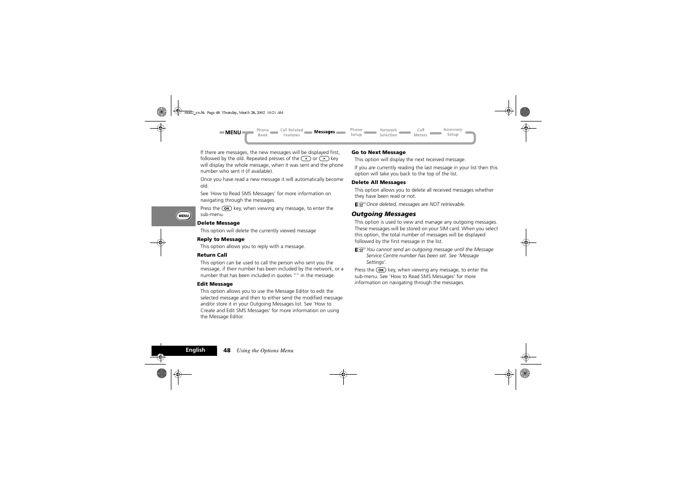 Motorola Series M User Manual | Page 50 / 80