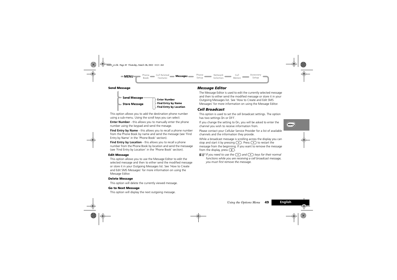 Motorola Series M User Manual | Page 51 / 80