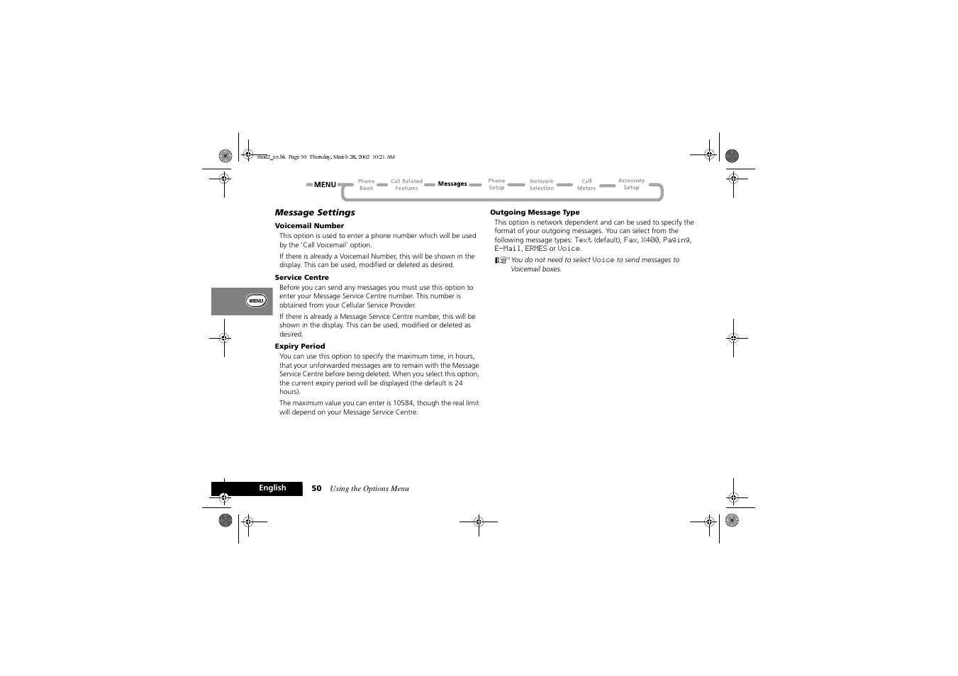 Motorola Series M User Manual | Page 52 / 80