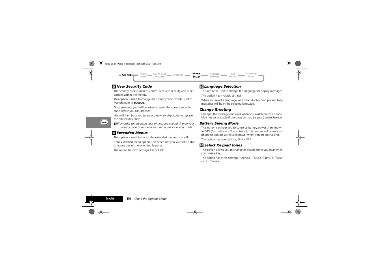Motorola Series M User Manual | Page 56 / 80