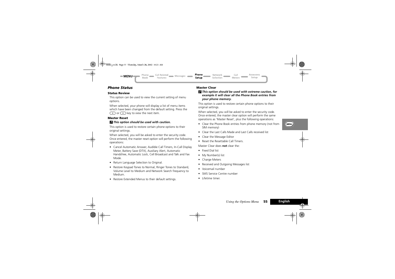 Motorola Series M User Manual | Page 57 / 80