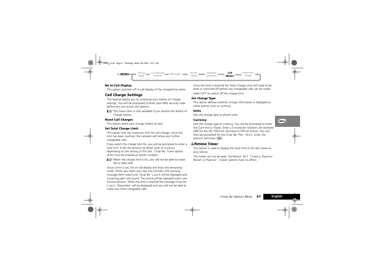 Motorola Series M User Manual | Page 63 / 80